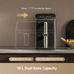 Load image into Gallery viewer, Dreame Feast DS50 10L Dual-Zone Smart Air Fryer

