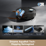 Load image into Gallery viewer, Dreame Aqua10 Ultra Roller Robot Vacuum Cleaner - Black
