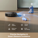 Load image into Gallery viewer, Dreame D30 Ultra Robot Vacuum Cleaner Black

