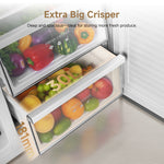 Load image into Gallery viewer, Dreame 808L Capacity, Side-by-Side Double Door Refrigerator-Freezer, Silver
