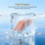 Load image into Gallery viewer, Dreame 808L Capacity, Side-by-Side Double Door Refrigerator-Freezer, Silver
