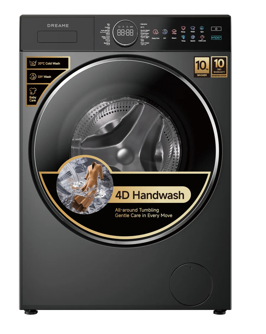 Dreame P5 10KG Front Load Washing Machine [Free Installation]