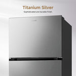 Load image into Gallery viewer, Dreame 670L Gross Capacity Double Door Top- Mount Refrigerator-Freezer, Silver

