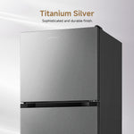 Load image into Gallery viewer, Dreame 440L Gross Capacity Double Door Top- Mount Refrigerator-Freezer, Silver
