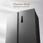 Load image into Gallery viewer, Dreame 808L Capacity, Side-by-Side Double Door Refrigerator-Freezer, Silver
