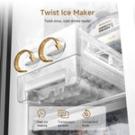 Load image into Gallery viewer, Dreame 440L Gross Capacity Double Door Top- Mount Refrigerator-Freezer, Silver
