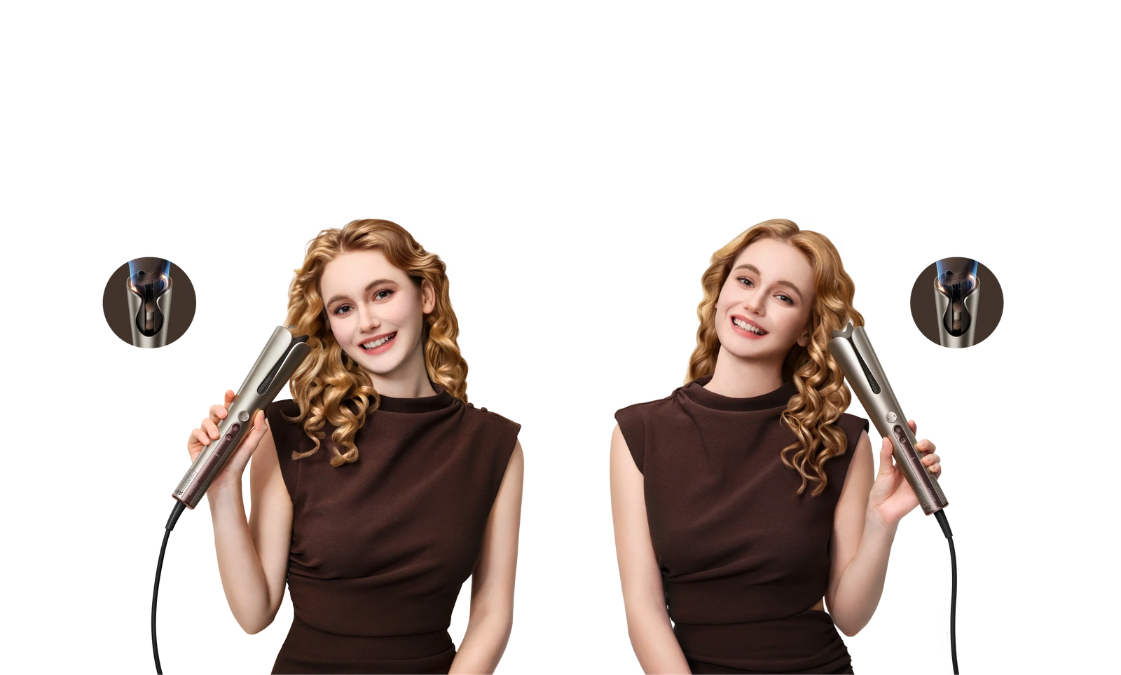 360° 
Bi-Directional Rotation 
For Versatile Styling