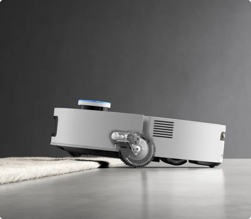 Glides through up to 1.18in Carpets