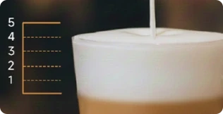About the Milk Carafe<br>
Seamless Foam Control
