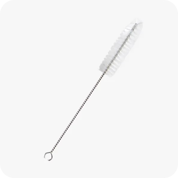 Milk tube brush