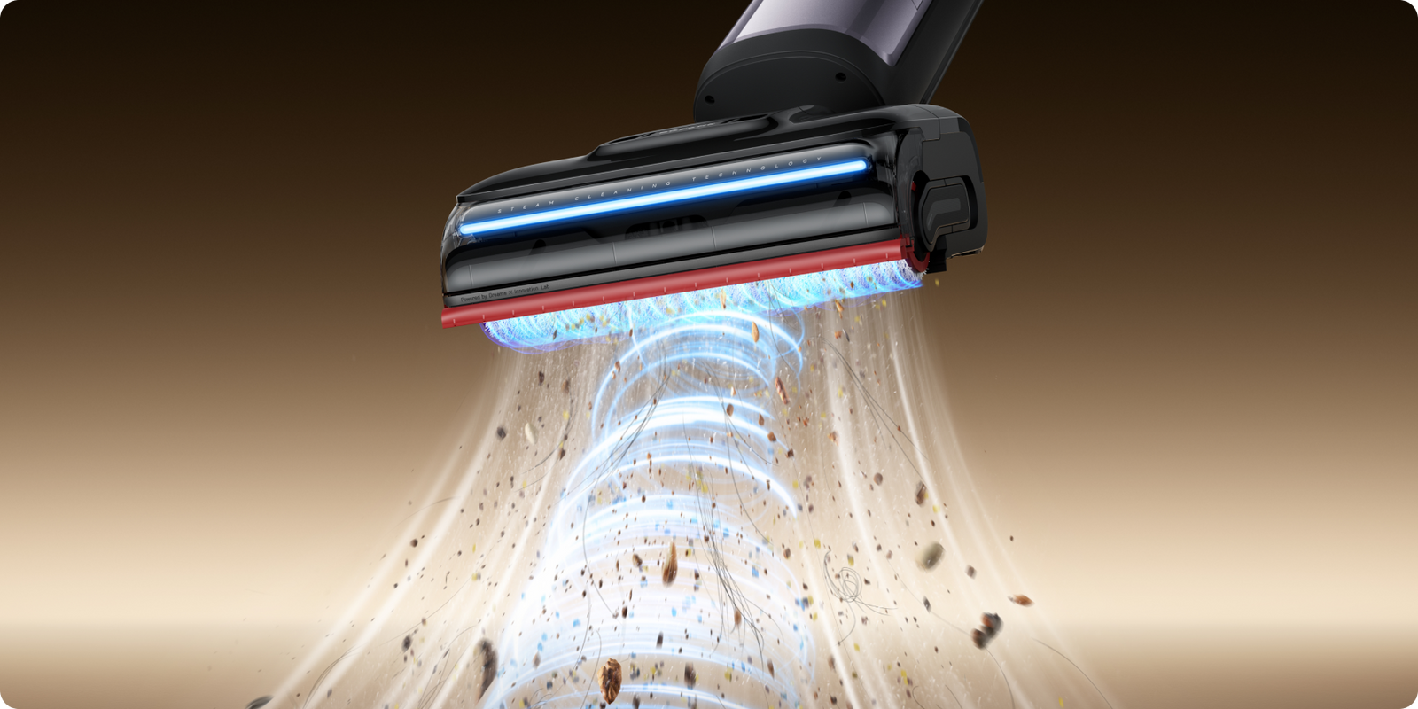 28,000Pa Suction Powers Through Wet &amp; Dry Messes*
