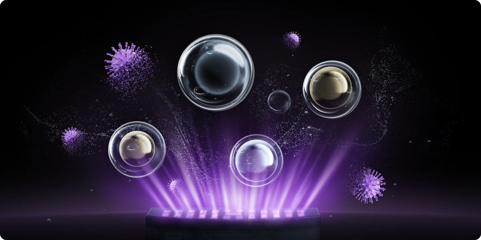 Deep Electrolytic Sterilization