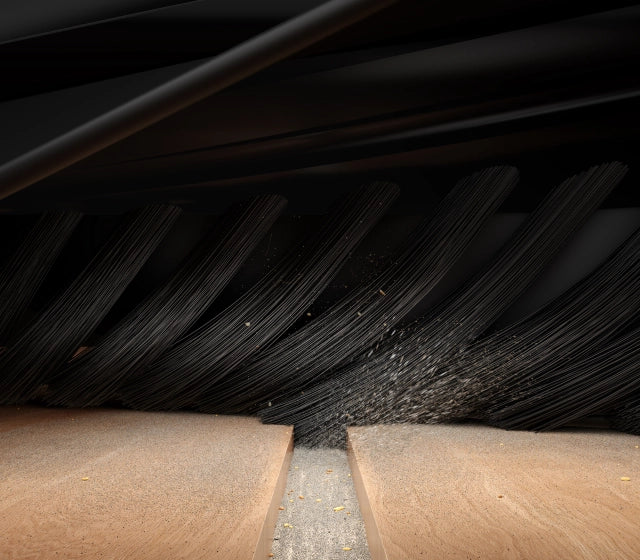 Bristled Rubber Brush