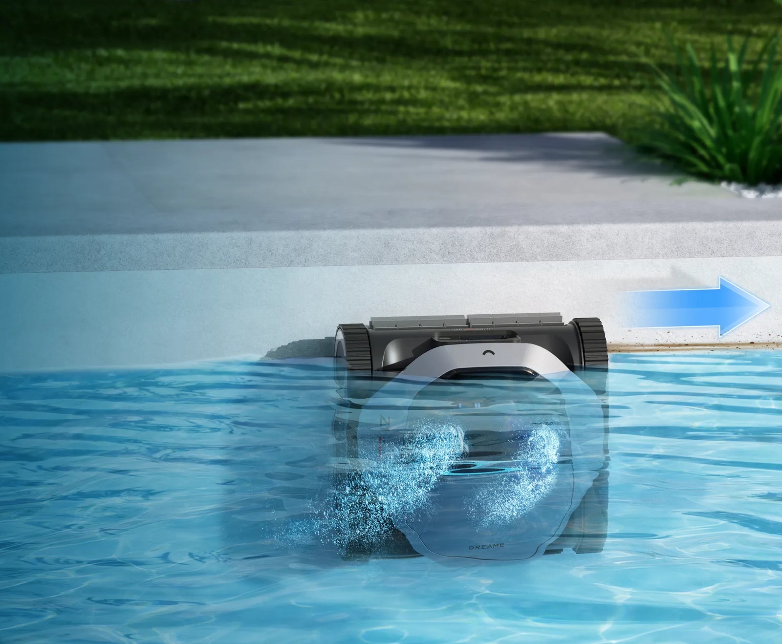 Maximize Pool 
Waterline Coverage
Horizontal 
Waterline Cleaning